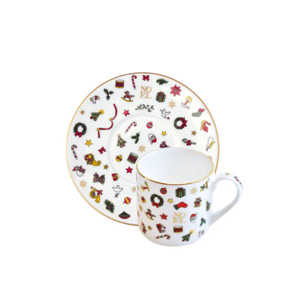 DARČEKOVÝ SET ESPRESSO MALÉ NOEL ORO - Image 2